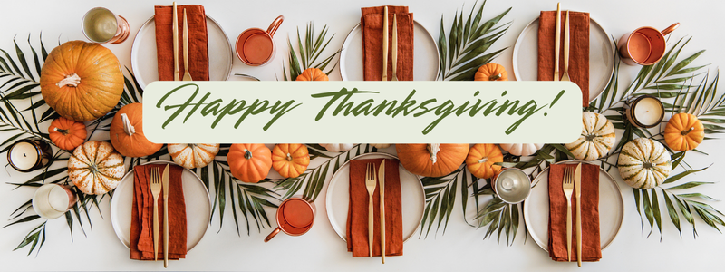 happy thanksgiving Thanksgiving table